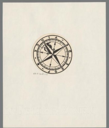 Ex libris of Baron José De Vinck