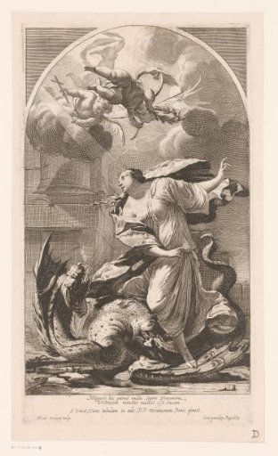 Margaret of Antioch defeats the dragon