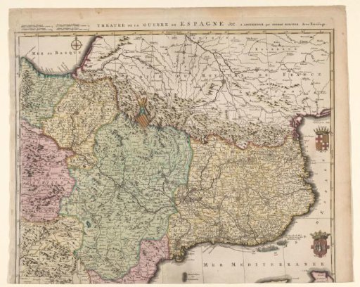 Map of Catalonia