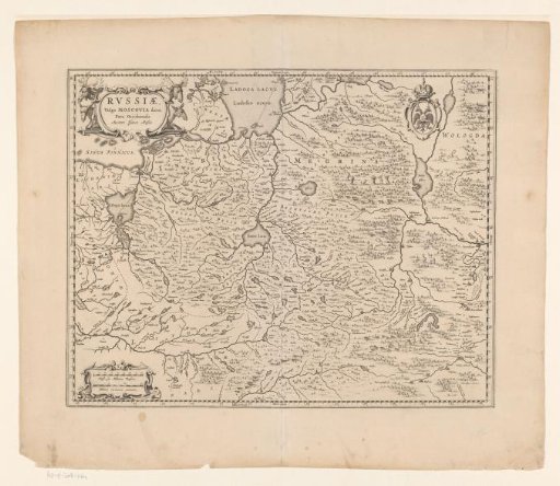 Map of West Russia