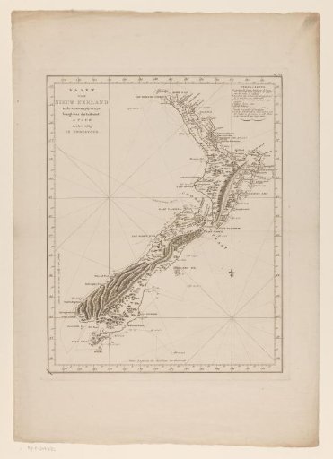 Map of New Zealand