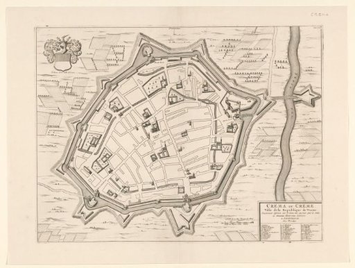 Map of Crema