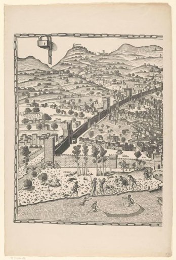 View of Florence (Left Panel)