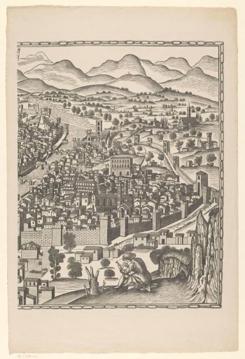 View of Florence (Right Panel)