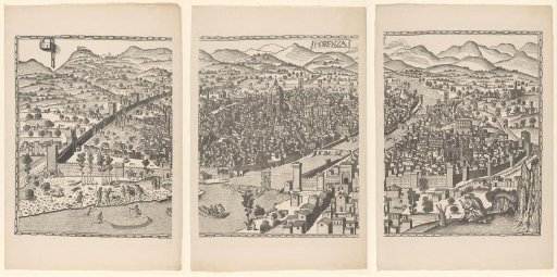 View of Florence, Consisting of Three Parts