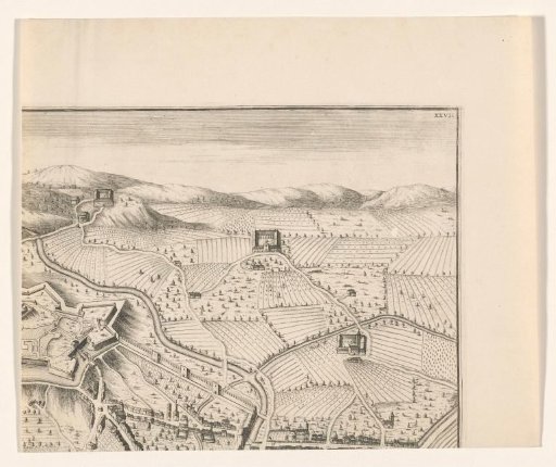 Plan of Bergamo (Top Right Section)