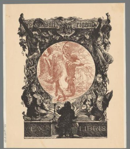 Ex libris of Wilhelm Weigand