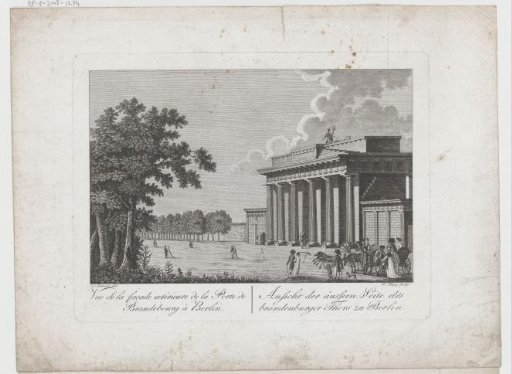 View of the Brandenburg Gate
