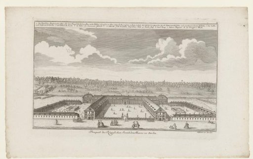 View of the Invalidenhaus, Berlin