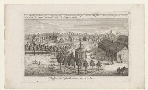 View of a fountain, at Berlin