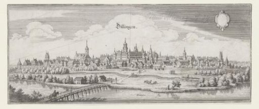 View of Dillingen an der Donau