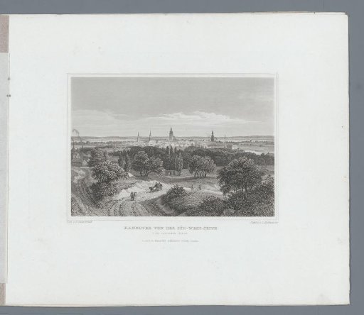 View of Hannover from the southwest