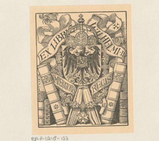 Ex libris of Emperor Wilhelm II of Germany