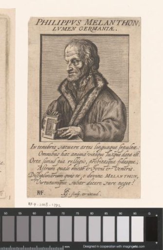 Portrait of Philipp Melanchthon