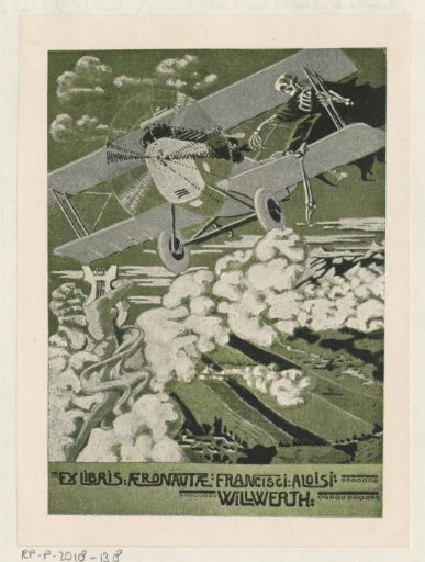 Ex libris of Franz Alois Willwerth