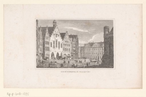 View of the Römerberg, Frankfurt am Main