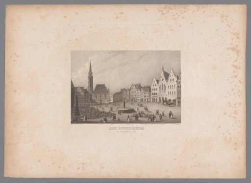View of the Römerberg, Frankfurt am Main