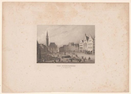 View of the Römerberg, Frankfurt am Main