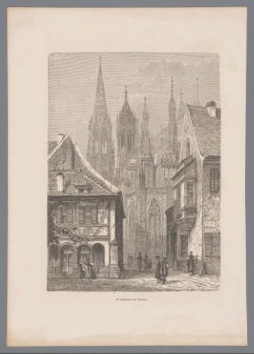 View of the Münster of Freiburg