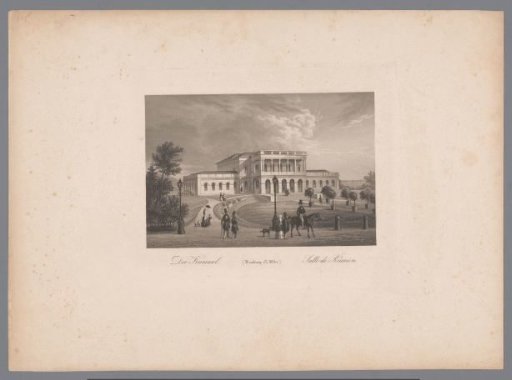 View of the Kursaal, at Bad Homburg