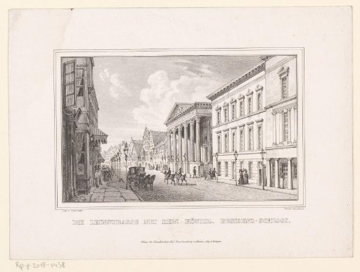 View of an artillery barracks