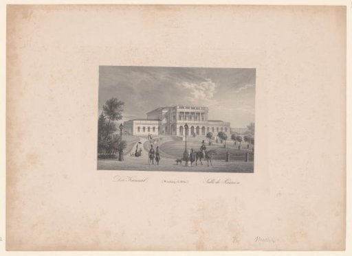View of the Kursaal at Bad Homburg
