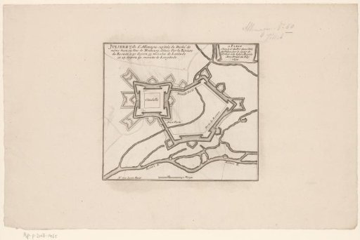 Fortress Plan of Jülich