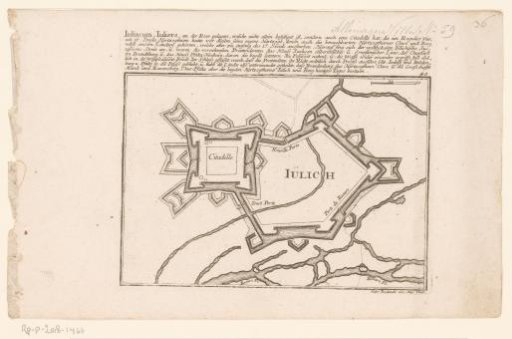 Fortress Plan of Jülich