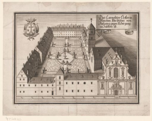 View of the Carmelite Convent, Munich