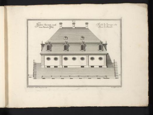 View of the rear of the Hauptwache, at Frankfurt am Main