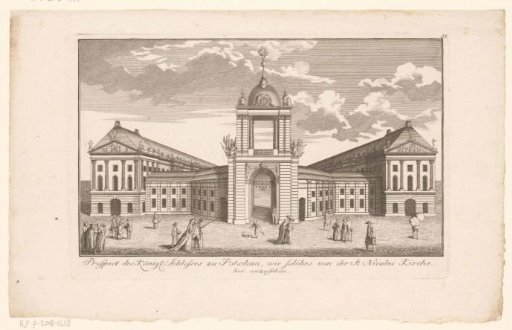 View of the Potsdam City Palace