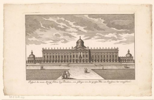 View of the Potsdam City Palace