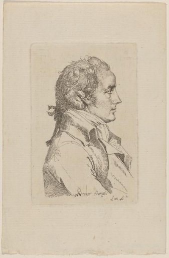 Portrait, possibly a self-portrait, of landscape painter Nicolas Didier Boguet