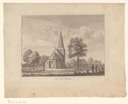View of Rindern and the St. Willibrord Church