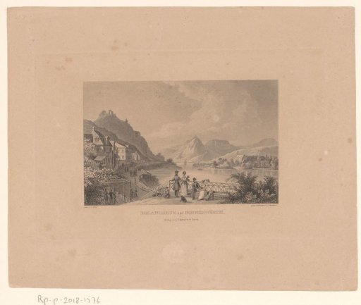 View of Rolandseck and Nonnenwerth
