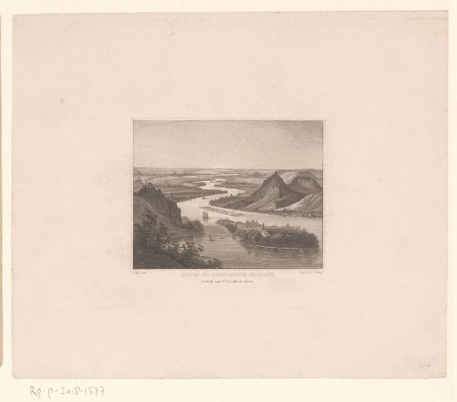 View of Rolandseck and Nonnenwerth