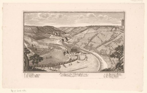 View of the Tauber valley, seen from Rothenburg ob der Tauber