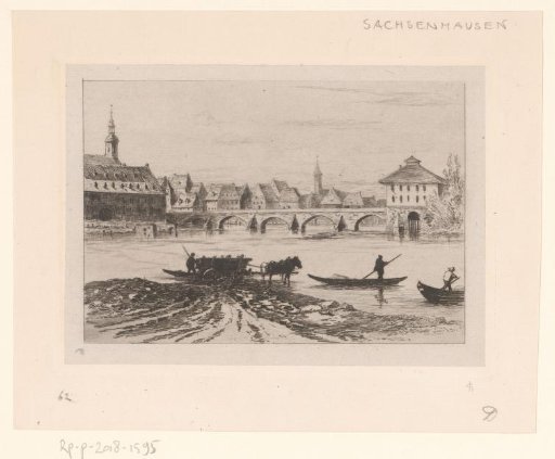 View of Sachsenhausen, near Frankfurt am Main