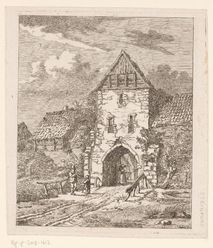 View of the old gate of Steinfurt
