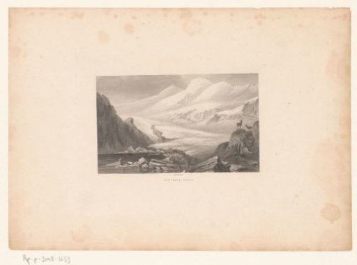 View of the Gurgler Ferner, in Tyrol