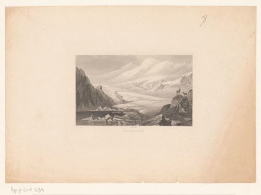 View of the Gurgler Ferner, in Tyrol