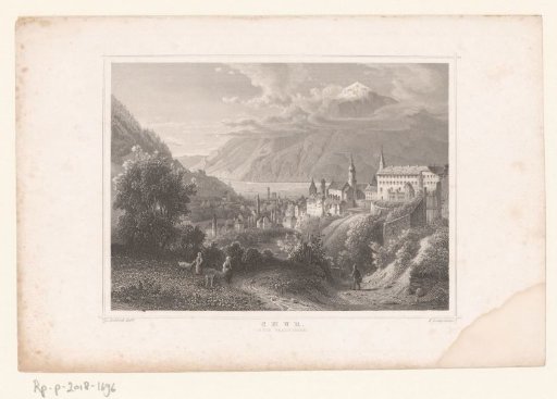 View of Pfäfers and the Abbey of Pfäfers