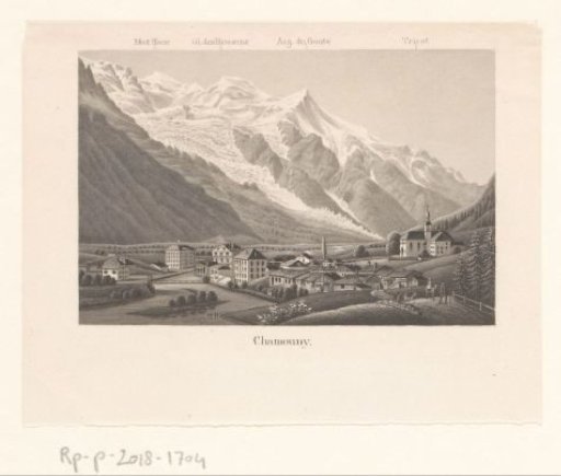 View of Chamonix
