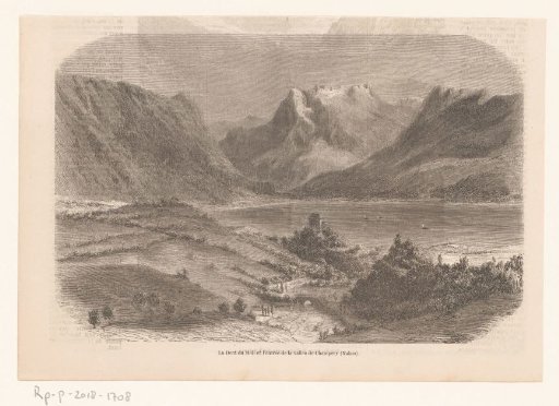View of the valley of Champéry