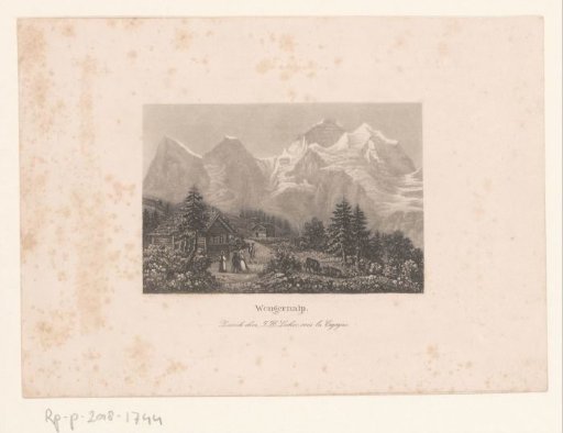 View of Wengernalp