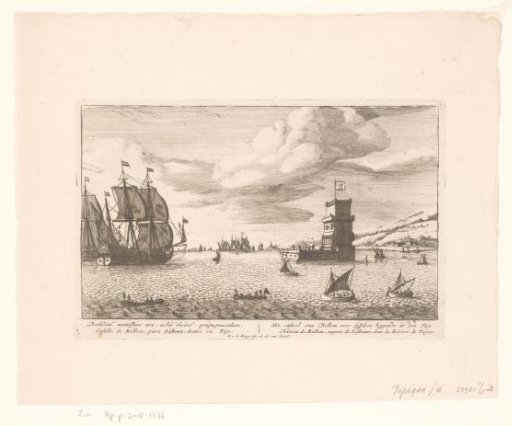 Tower of Belém situated in the Tagus River