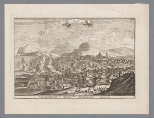 Dutch merchant ships attacked in the harbor of Bergen in Norway, 1665