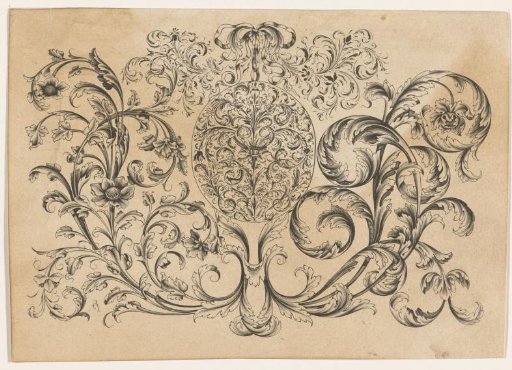 Ornament for gold- and silversmiths