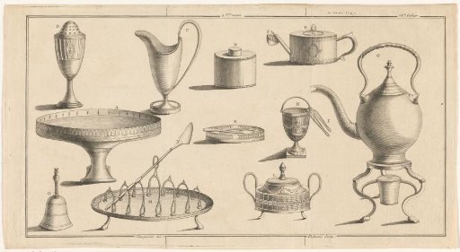 Designs for silverwork