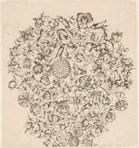Goldsmith's bouquet with vines